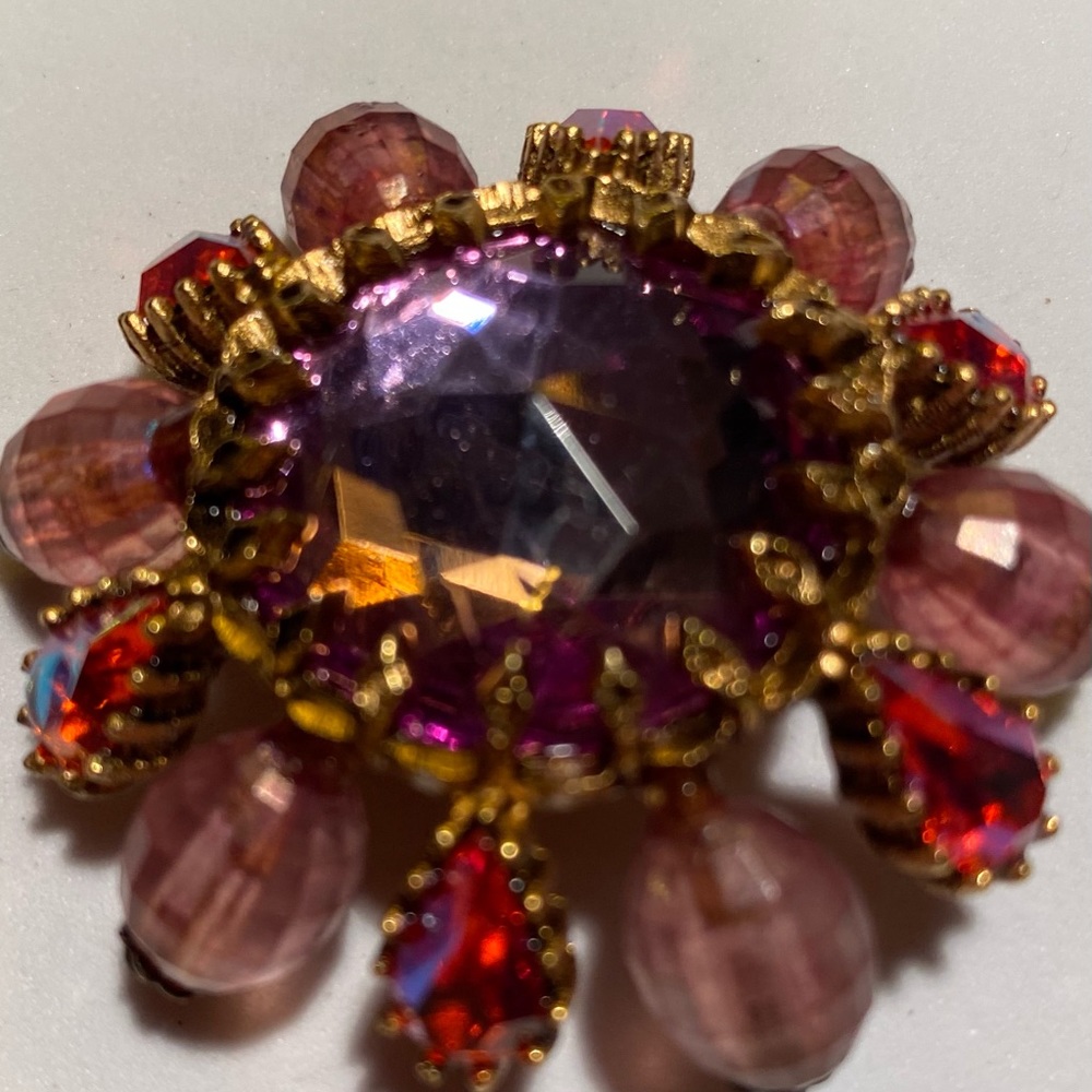 Jay Strongwater Earrings: Purple/Lavender/Firepin… - image 6